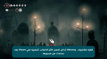 قفزة مفاجئة.. Silksong تدخل ضمن أكثر الألعاب شعبية على Steam بعد ساعات من صدورها
